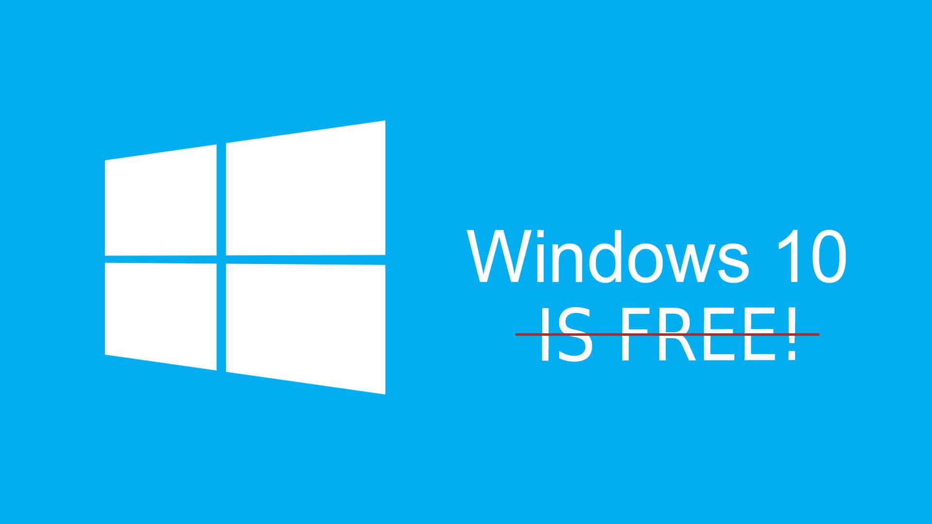 windows 10 not free